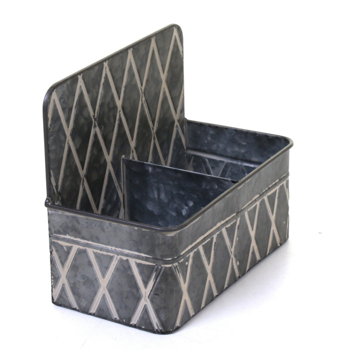 Galvanised Hanging Tray Planters
