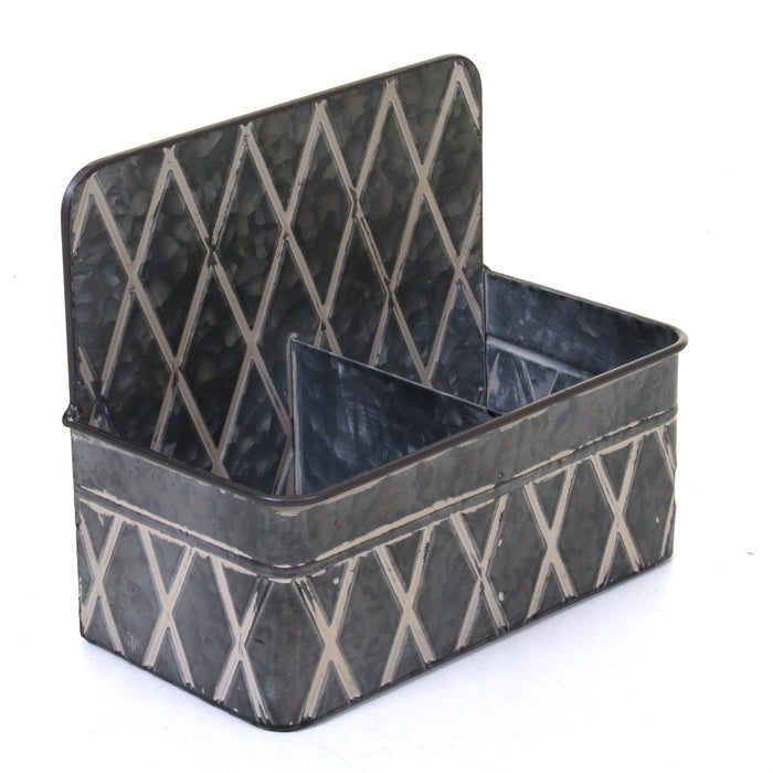 Galvanised Hanging Tray Planters