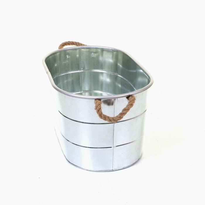 Whitecastle Galvanised Laundry Basket