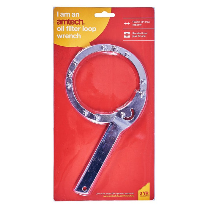 Oil Filter Loop Wrench 4"