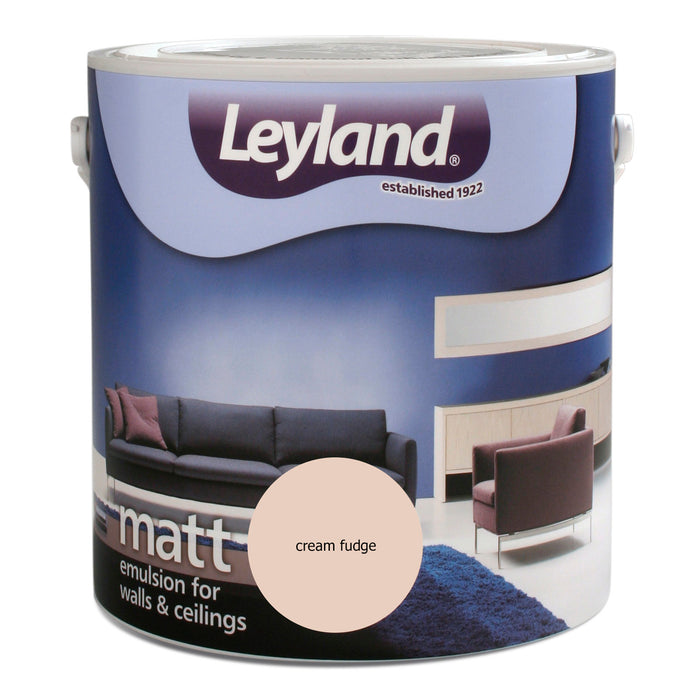 Leyland Vinyl Matt Cream Fudge 2.5L