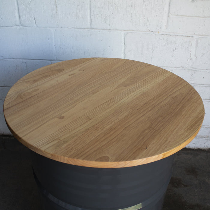 Barrel Bar Table - Black