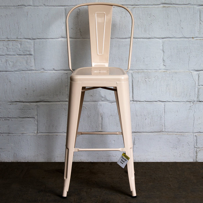 Pascale Bar Stool - Cream