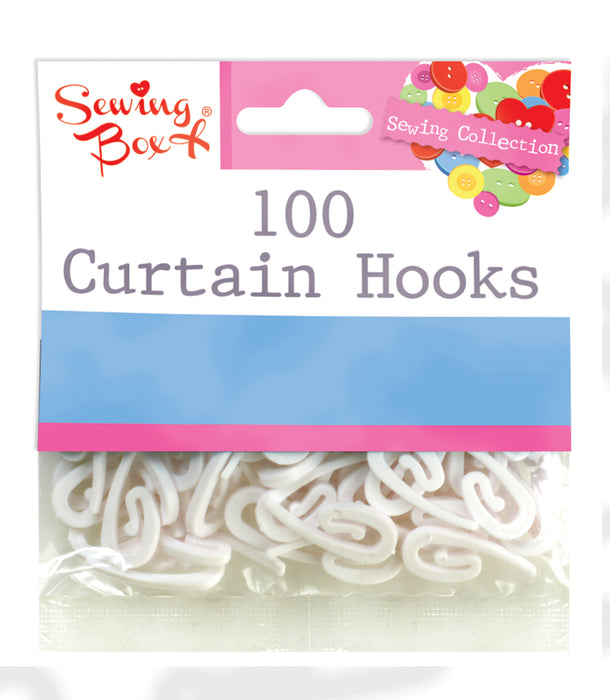 Curtain Hooks 100pk