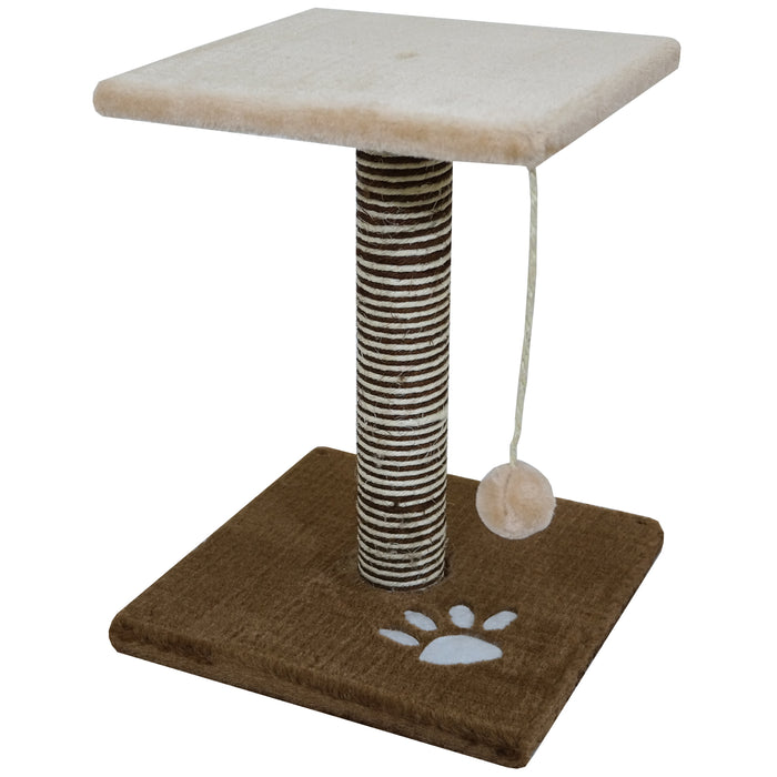 Brown Cat Post Platform
