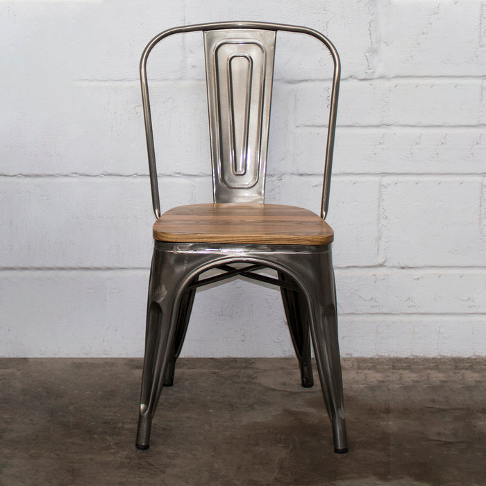 Tolix Style Palermo Chair - Steel