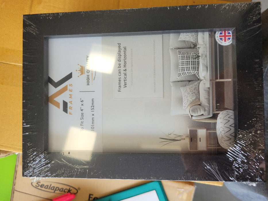 NDL 6x4 Black Photo Frame