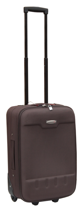 Brown Trolley Suitcase - Small
