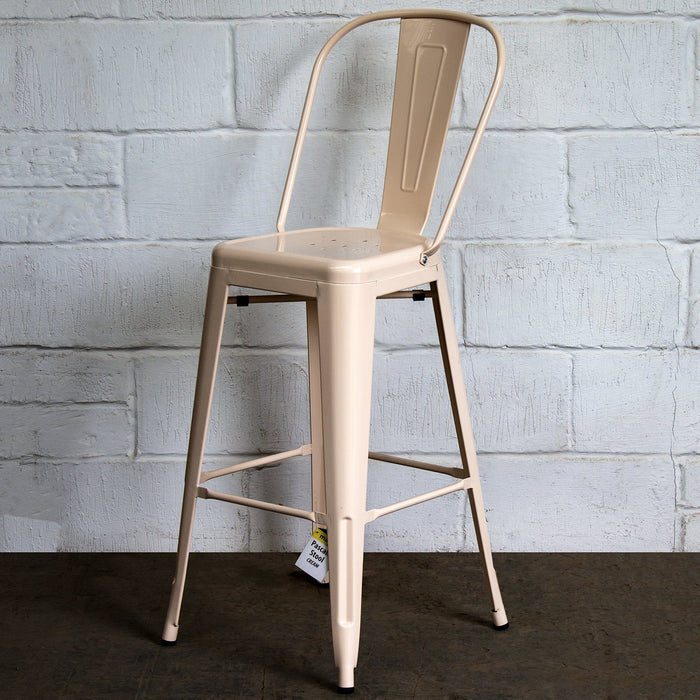 Pascale Bar Stool - Cream