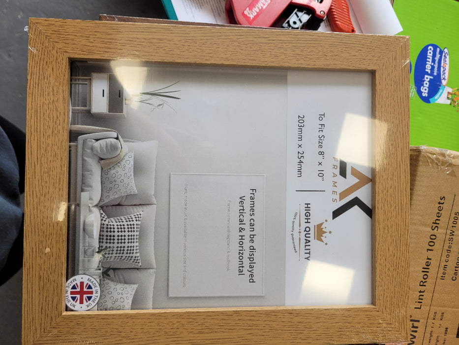 NDS 10x8 Oak Photo Frame