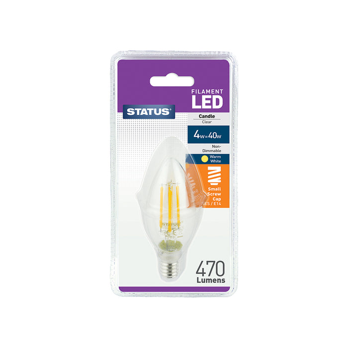Filament LED Candle SES
