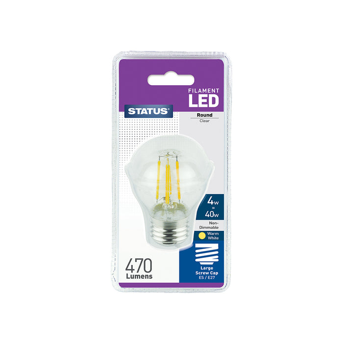 Filament LED Round ES