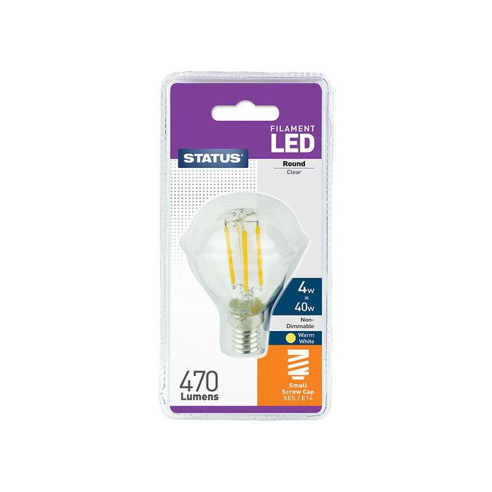 Filament LED Round SES