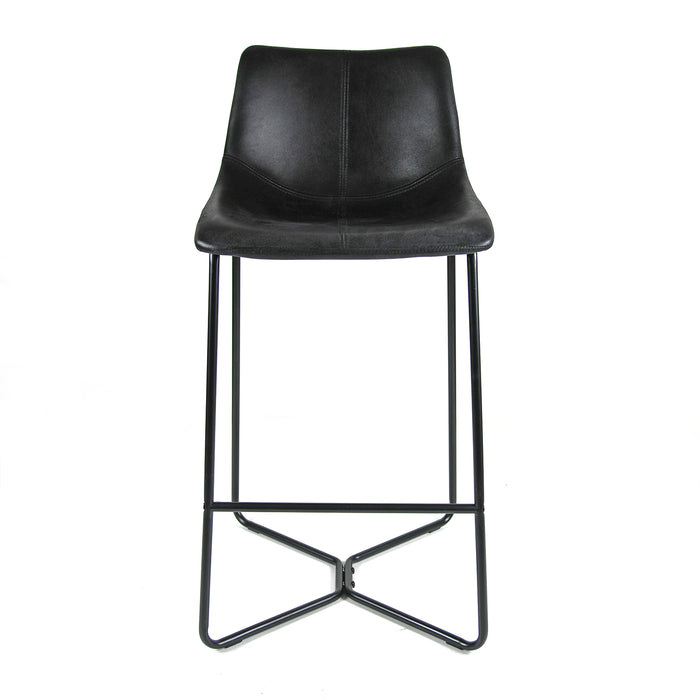 Pavia Bar Stool Black - Set of 2