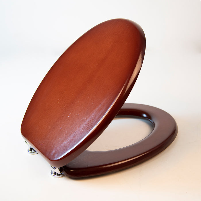Solid Woods Toilet Seat - Walnut