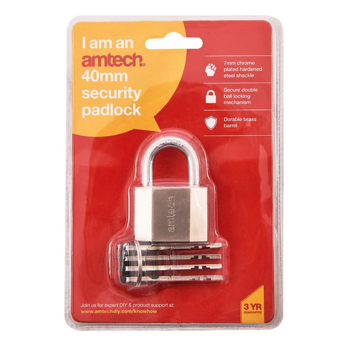 Security Padlock 40mm