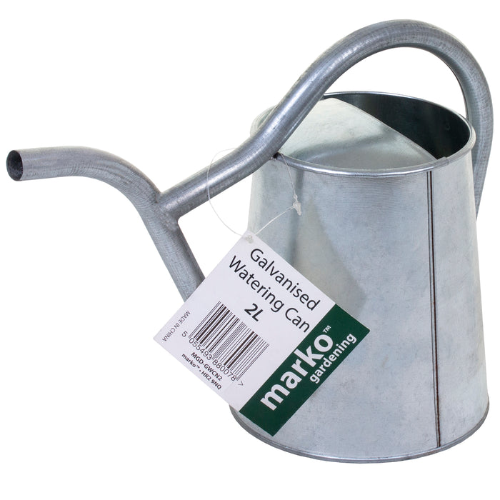 2L Galvanised Watering Can