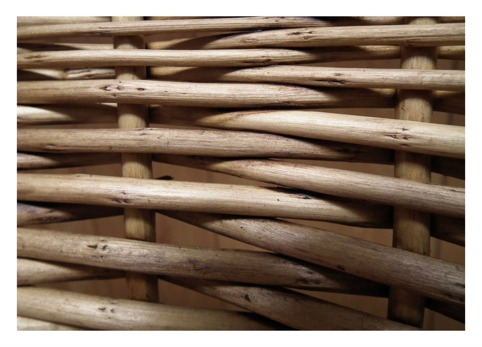 Medium Oval Wicker Log Basket
