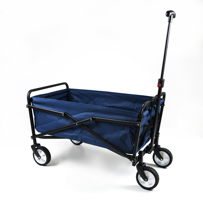 Large Foldable Garden Cart - Navy