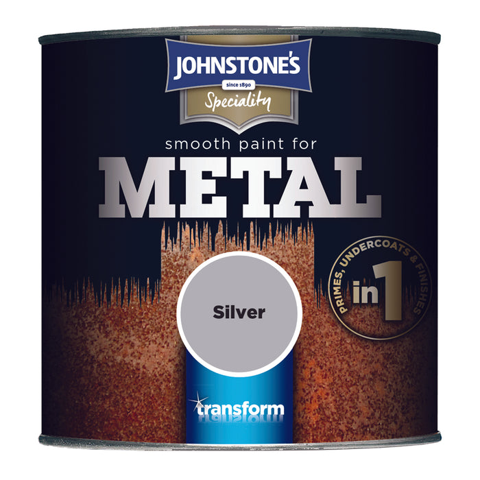 Johnstone's Smooth Metal Silver   250ml