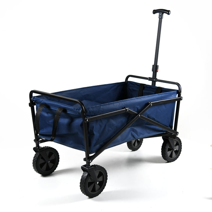 Extra Large Foldable Garden Cart - Navy