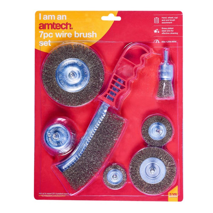 Wire Brush Set 7pc