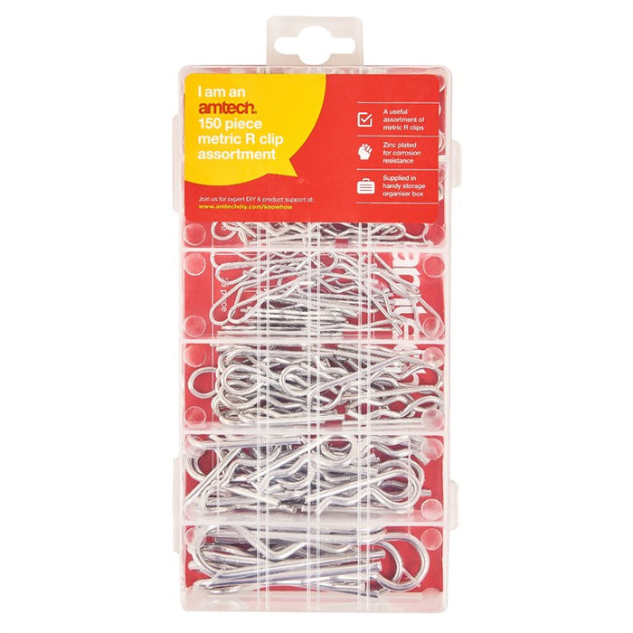R Clips Metric 150PC
