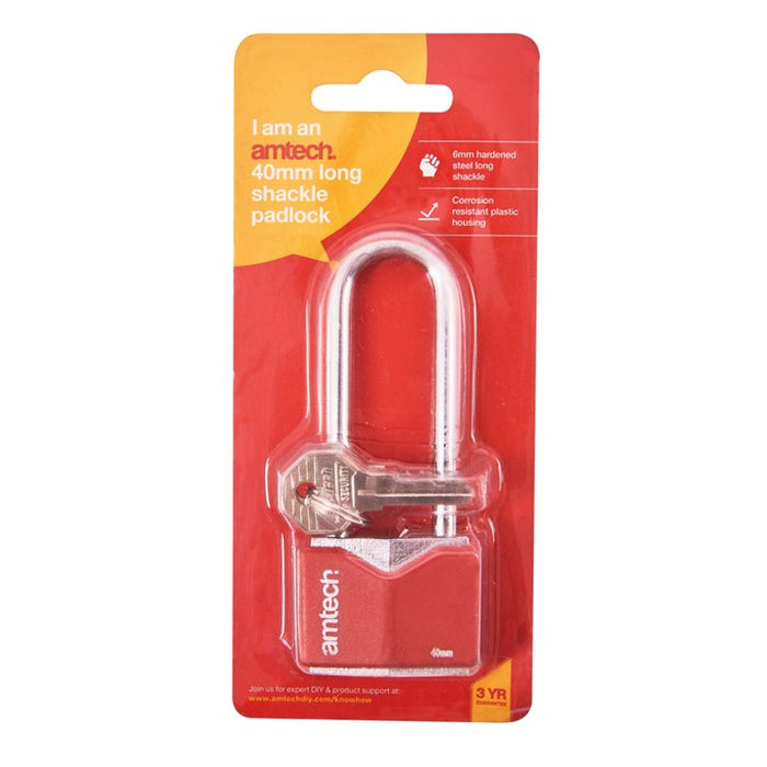 Rhombic Padlock Long Shackle 40mm