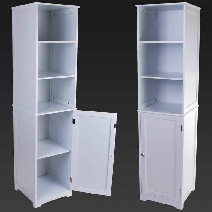 Tallboy Storage Unit - White Box