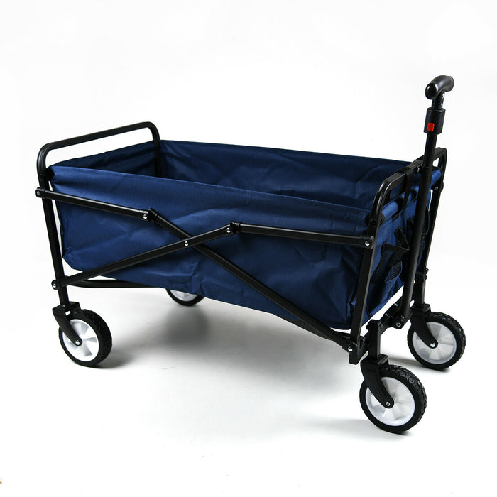 Large Foldable Garden Cart - Navy