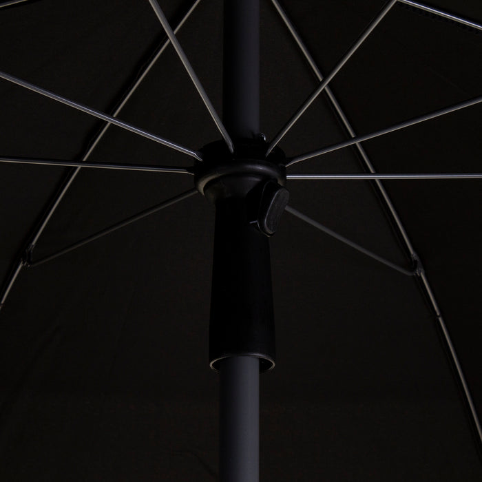 1.9M Beach Umbrella - Black