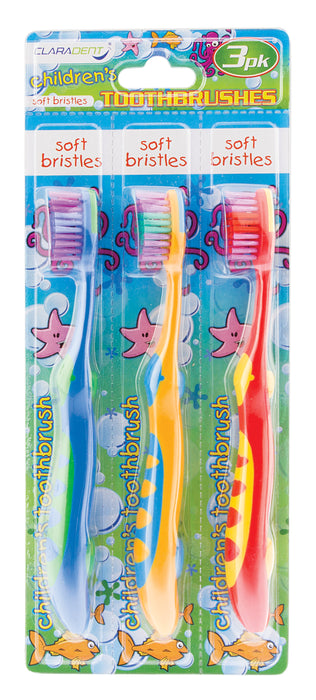 Children's Toothbrushes 3pc