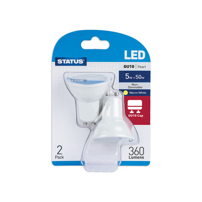 LED GU10 Bulb 2pc