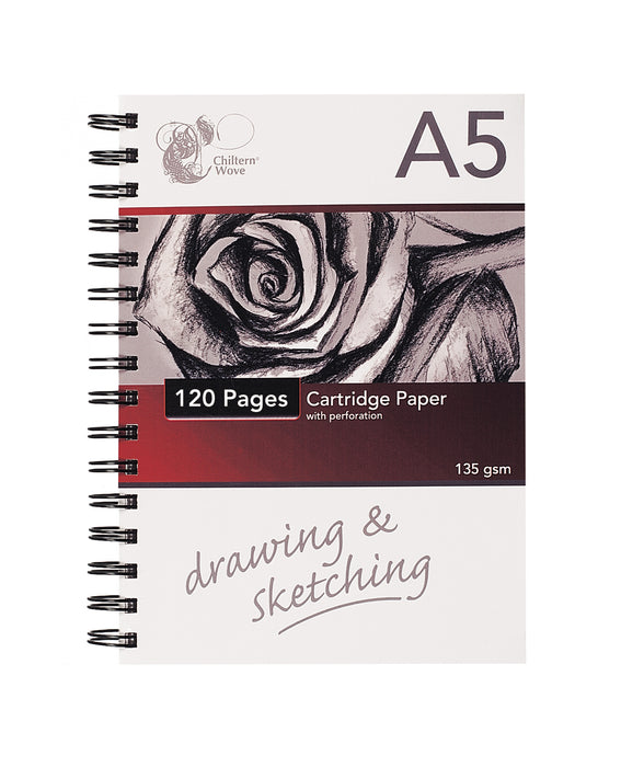 Sketch Pad Spiral Bound A5 120 Pages 135gsm