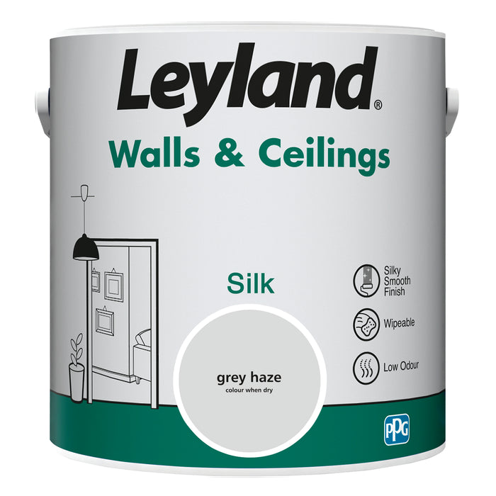 Leyland  Walls & Ceilings Silk Grey Haze 2.5L