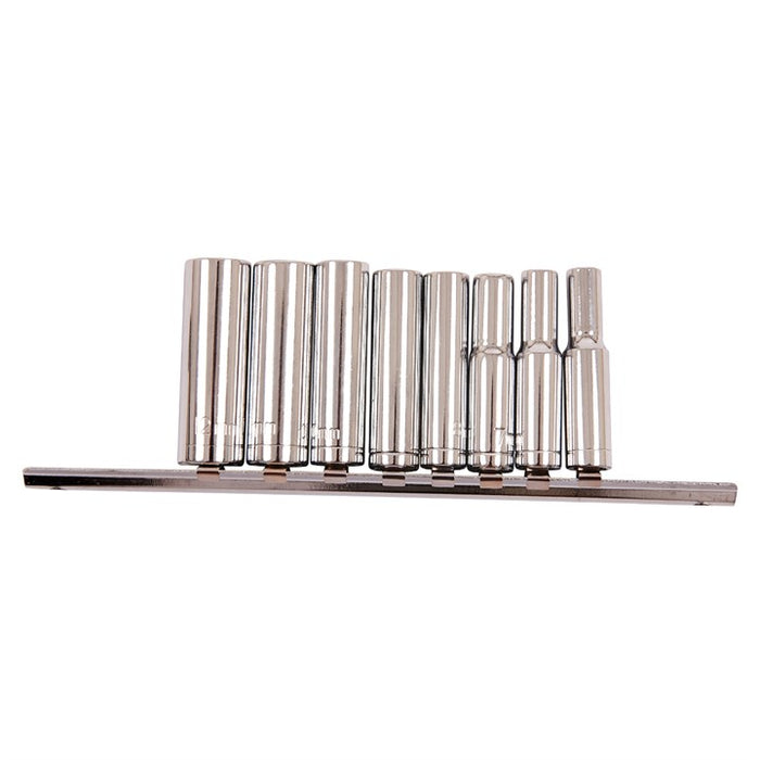 Deep Socket Set 9pc 1/4''
