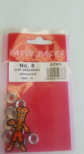 Cup Washers No 8
