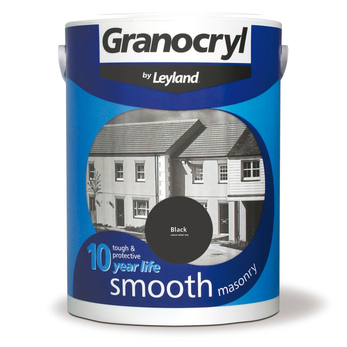 Granocryl Smooth Masonry Black 5L