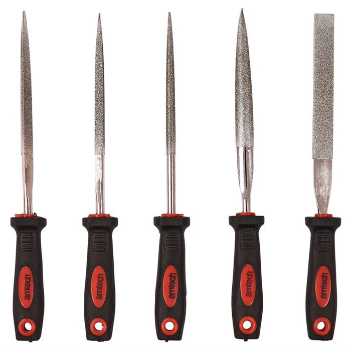 Diamond File Set In Case 5pc