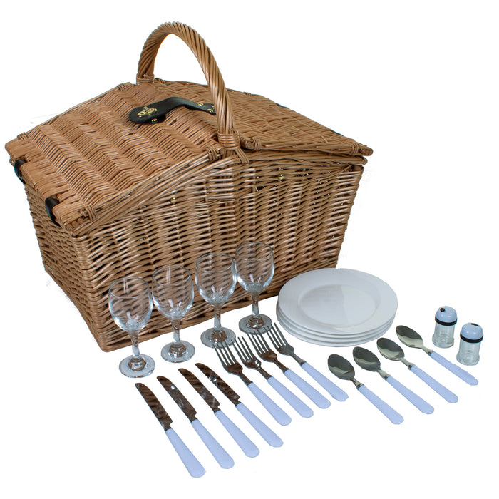 4 Person Tilbrook Picnic Basket