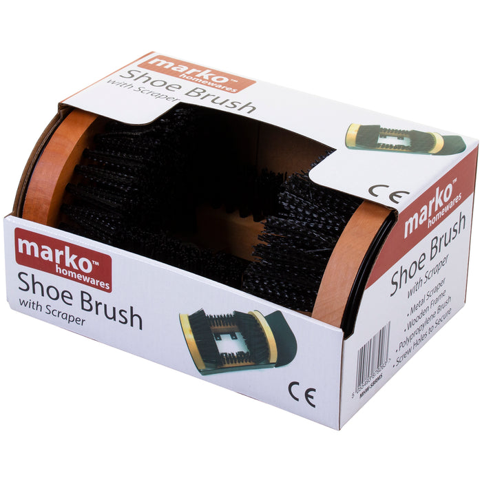 Fixed Shoe Brush Cleaner