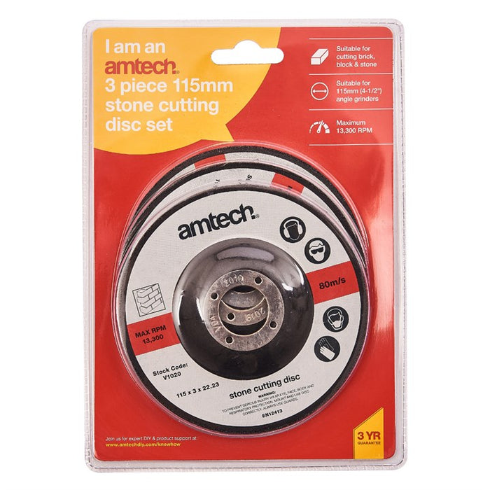 Stone Cutting Discs 115mm