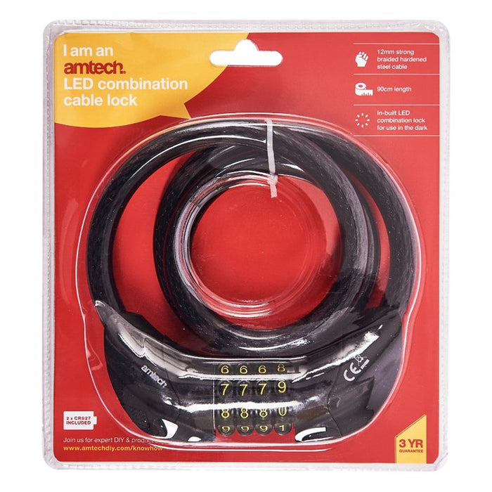 Combination Cable Lock