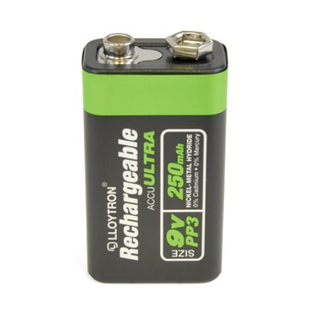 Rechargeable Batteries 9v