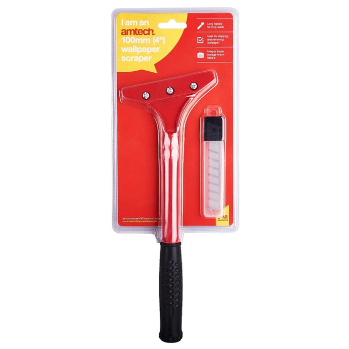 Deluxe Wallpaper Scraper and 5 Blades 4''