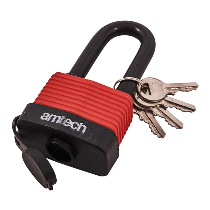 Padlock Weatherproof Long Shackle 50mm