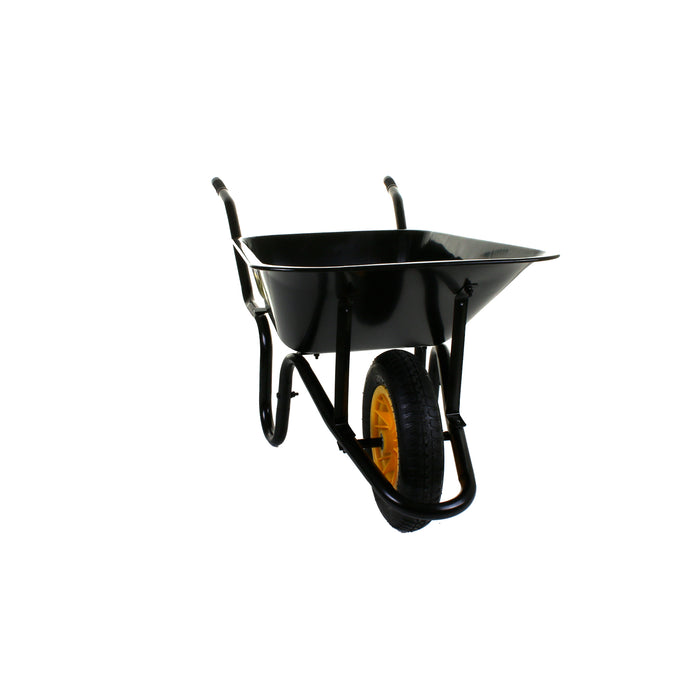 85L/150KG Black Wheelbarrow