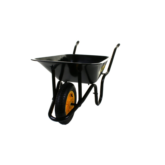 85L/150KG Black Wheelbarrow