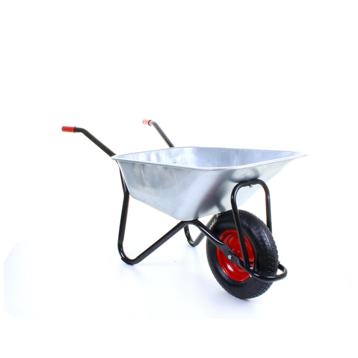 100L Wheelbarrow - Black Frame