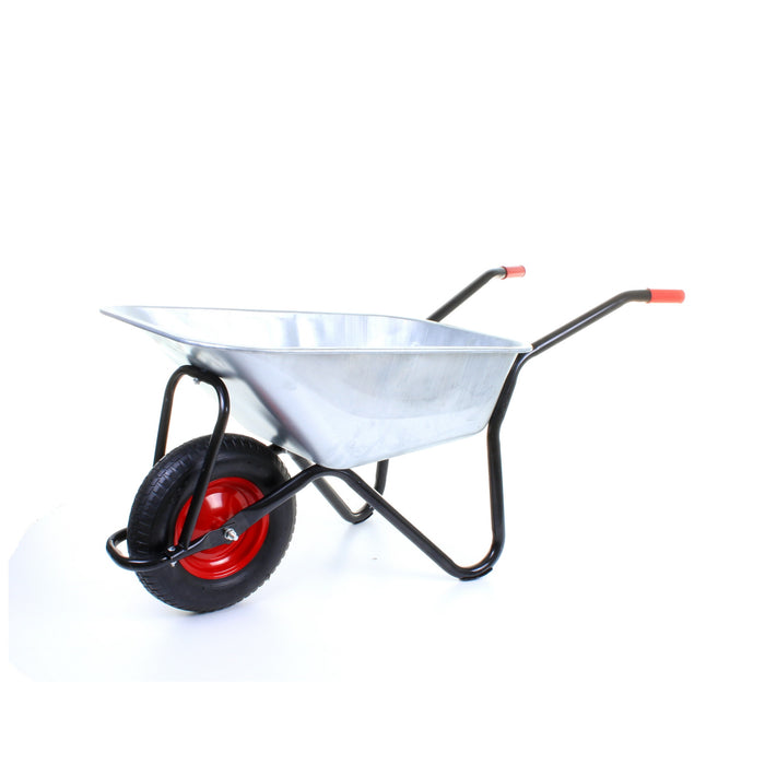 100L Wheelbarrow - Black Frame